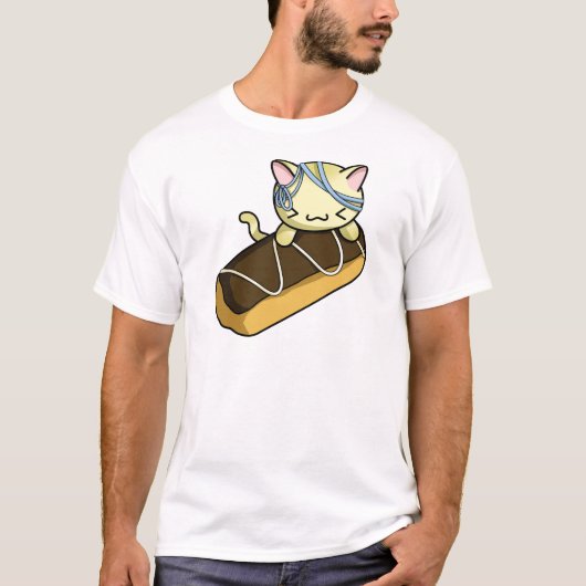 Eclair Kat T-shirt (Voorkant)