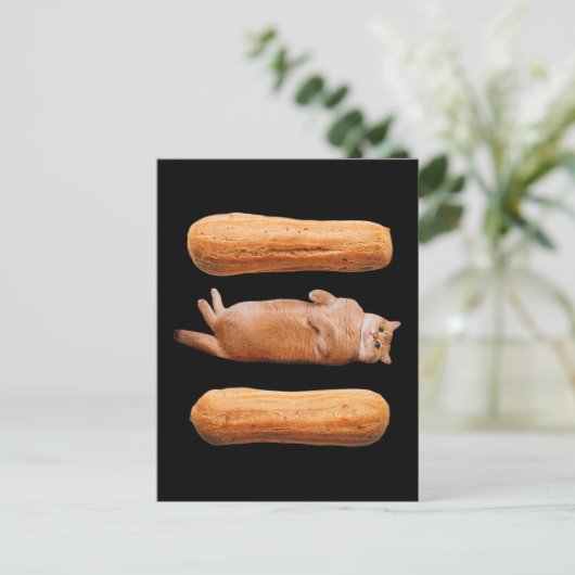 Eclairs Briefkaart (Staand voorkant)