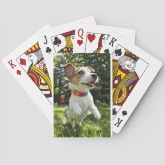 Éclat de Joie Canine Pokerkaarten