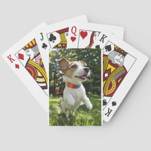 Éclat de Joie Canine Pokerkaarten (Achterkant)
