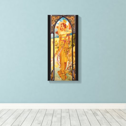 Éclat du jour / Light of Day Canvas Afdruk (Insitu (Houten vloer))