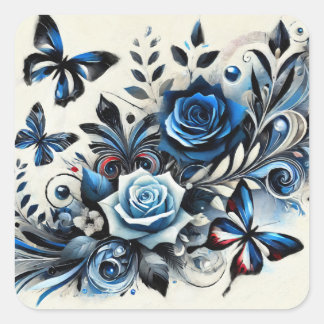 Eclat Mystique Vierkante Sticker