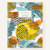 Eclectic Animal Print op maat gemaakt Notitieboek (Voorkant)