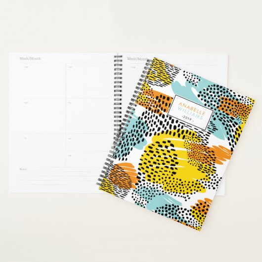 Eclectic Animal Print op maat gemaakt Planner (Display)