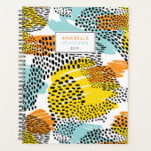 Eclectic Animal Print op maat gemaakt Planner (Voorkant)