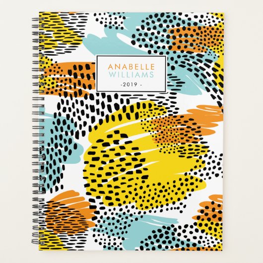 Eclectic Animal Print op maat gemaakt Planner (Voorkant)