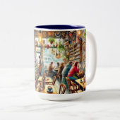 Eclectic Cafe in de Mok van Melbourne (Voorkant rechts)