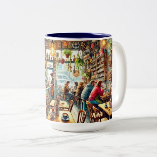 Eclectic Cafe in de Mok van Melbourne (Voorkant rechts)