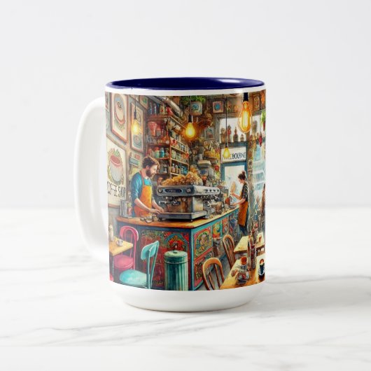 Eclectic Cafe in de Mok van Melbourne (Voorkant links)