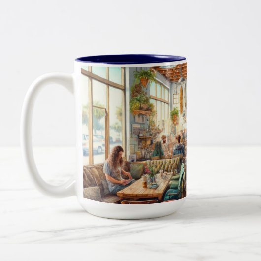 Eclectic Cafe in de Mok van San Diego (Links)