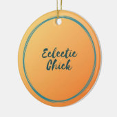 Eclectic Chick Zoek me op YouTube en Facebook Keramisch Ornament (Links)