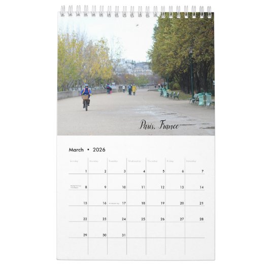 Eclectic Nature Calendar Kalender (Mar 2026)