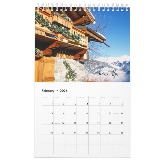 Eclectic Nature Calendar Kalender (Feb 2026)