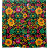 Eclectic Overload Douchegordijn – Maximalist (Voorkant)