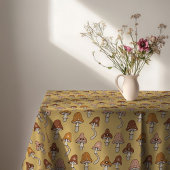 Eclectic Retro Tablecloth Warm Tones & Soft Hues Tafelkleed