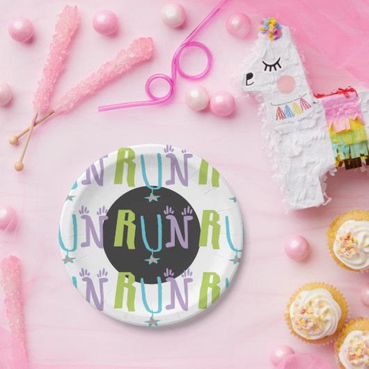 Eclectic RUN | Bord "Papier met eigen thema" (Feest)