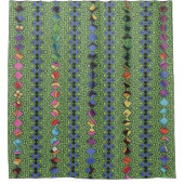 Eclectic Tie Dye Douchegordijn (Voorkant)