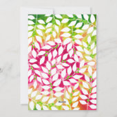 Eclectic Tie Dye - Proost op het nieuwe jaar Feestdagenkaart (Achterkant)