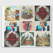 "Eclectic Wrapping Paper Collectie" Cadeaupapier (Vlak)