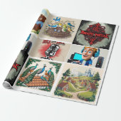 "Eclectic Wrapping Paper Collectie" Cadeaupapier (Uitgerold)