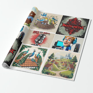 "Eclectic Wrapping Paper Collectie" Cadeaupapier