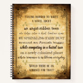 Eclectic Writer Notebook Notitieboek (Voorkant)