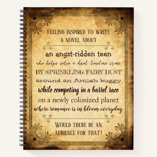 Eclectic Writer Notebook Notitieboek (Voorkant)