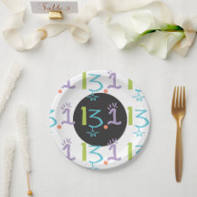 Eclectisch 13.1 half marathon thema papier Bord