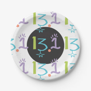 Eclectisch 13.1 half marathon thema papier Bord