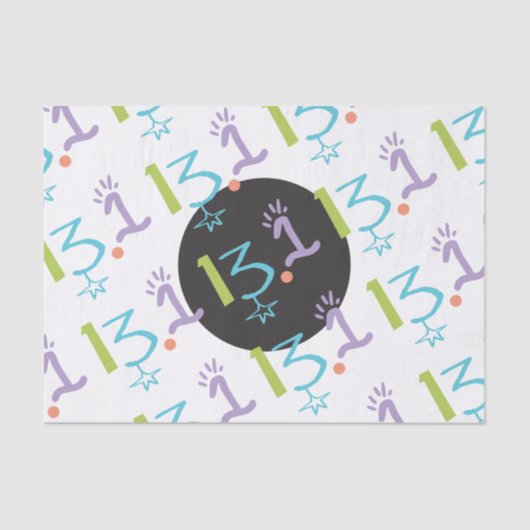 Eclectisch 13.1 Halfmarathonpapier Tissuepapier (Voorkant)