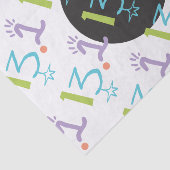 Eclectisch 13.1 Halfmarathonpapier Tissuepapier (Detail)