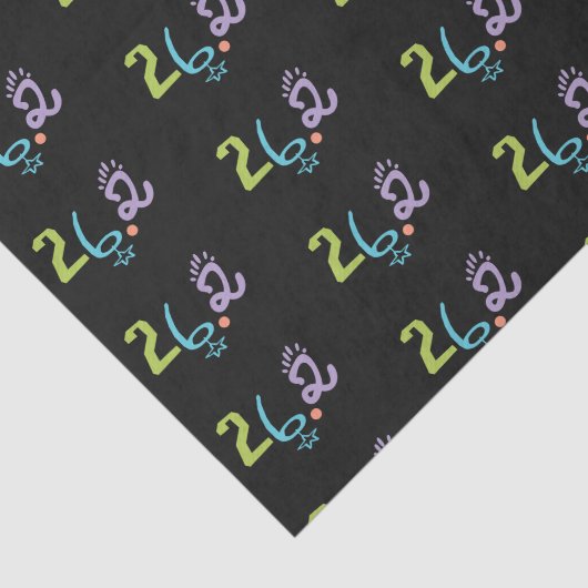 Eclectisch 26.2 Marathonpapier Tissuepapier (Detail)