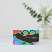 Eclectisch glitterVisitekaartje Visitekaartje (Staand voorkant)