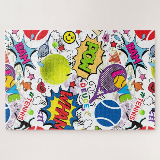 😍 🤩 Eclectisch 🎾 Legpuzzel (Horizontaal)