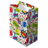 😍 🤩 Eclectisch 🎾 Medium Cadeauzakje (Voorkant Gekanteld)