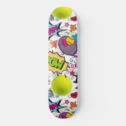 😍 🤩 Eclectisch 🎾 Persoonlijk Skateboard (Voorkant)