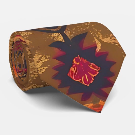 Eclectische Azteekse stijl Stropdas (Opgerold)