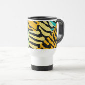Eclectische Dierenprints Reismok – 15 oz Reisbeker (Voorkant rechts)