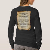 Eclectische lezer T-shirt (Achterkant)