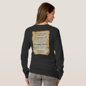 Eclectische lezer T-shirt (Achterkant volledig)