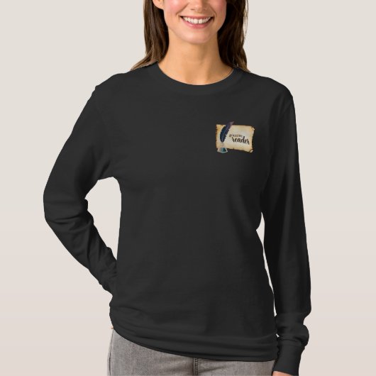 Eclectische lezer T-shirt (Voorkant)