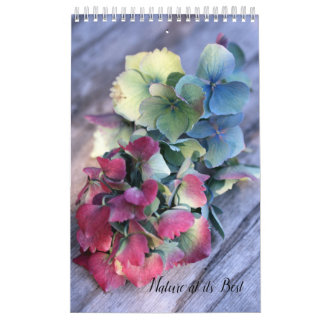 Eclectische natuurkalender kalender