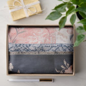 Eclectische Oosterse Patchwork Patronen Achtergron Tissuepapier (Geschenk)