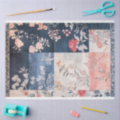 Eclectische Oosterse Patchwork Patronen Achtergron Tissuepapier (Craft)