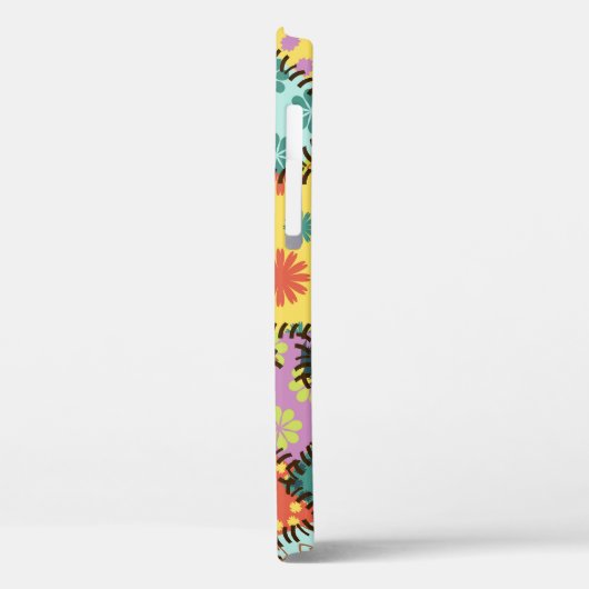 Eclectische Patchwork: Diverse Patroon Mix Case-Mate iPhone Case (Achterkant / Links)