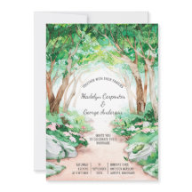 Eclectische Romance - Forest Woodland Path Wedding