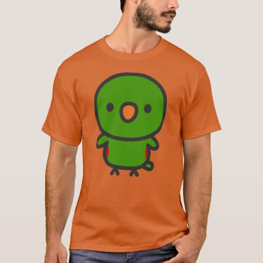 Eclectus papegaai / mannetje t-shirt (Voorkant)