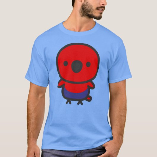Eclectus Papegaai / Vrouwelijk T-shirt (Voorkant)
