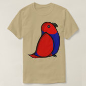 Eclectus parrot F T-shirt (Design voorkant)