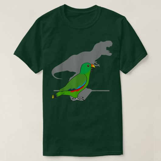 Eclectus Parrot grappig T-shirt (Design voorkant)
